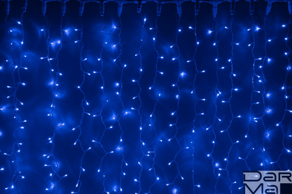 LED-XP-9025-9M-230V-S (синие LED/прозрачный пр)