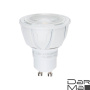 Лампа светодиодная диммируемая Uniel GU10 6W 4000K матовая LED-JCDR 6W/NW/GU10/FR/DIM PLP01WH UL-00003988