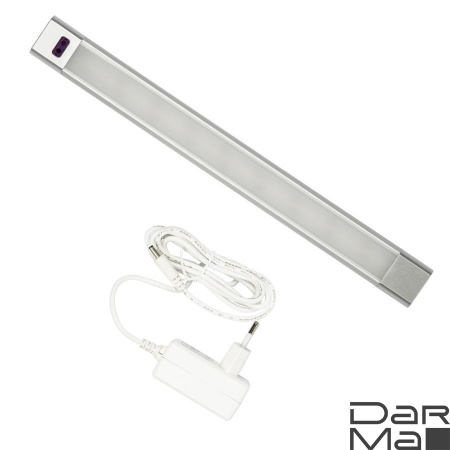 Мебельный светодиодный светильник Uniel ULI-F47-5W/4500K/Dim Sensor IP20 Silver UL-00008284