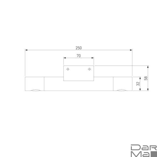Настенный светодиодный светильник Eurosvet Tybee 40161 LED титан