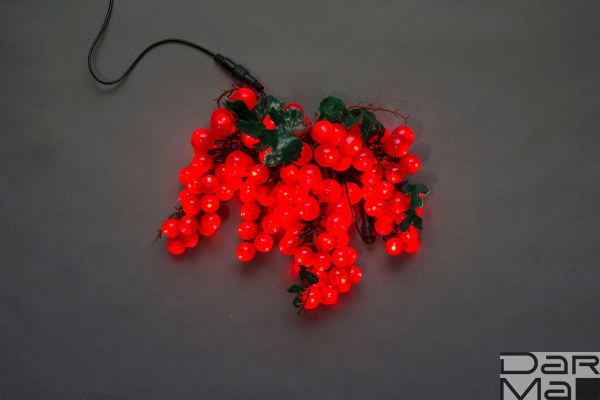 LED-PL-120 - 240V, 2,30М, красный виноград/темн-зел