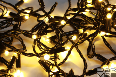 LED-PLS-100-10M-240V-WW/BL-F(WW)-W/O Бел.Т/бел.Т флэш на черн пр.,соед.(без шнура) С КОЛПАЧКОМ NEW23