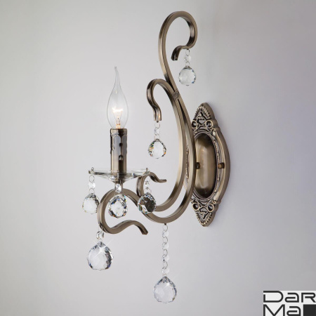 Бра Eurosvet 12505/1 античная бронза Strotskis