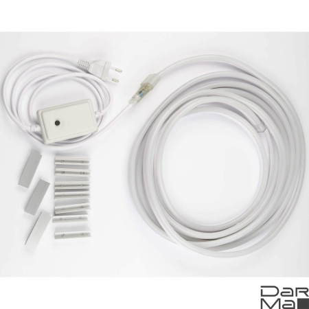 Гибкий неон Uniel 10W/m 80LED/m разноцветный 5M ULS-N22 5M/RGB/1.5M IP67 RRP50C01 UL-00006687