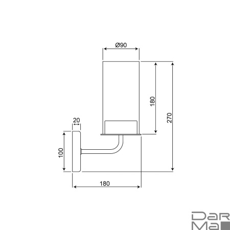 Бра Vele Luce Licia VL1923W01