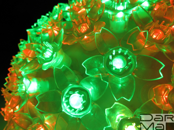 LED-FBP-160MM-240V-R/G (Flower)