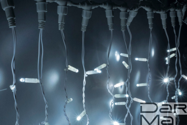 LED- PLS-3720-24V-2*3М-W/WH (белые светодиоды/белый пр) без 24V/240V трансформатора