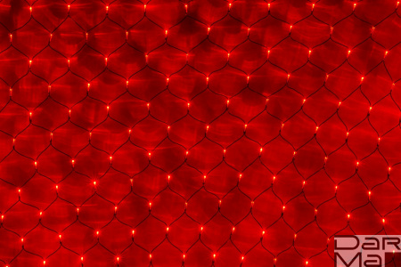 LED-SNL-288-2*1,5M-240V-R/BL КРАСНЫЕ LED на чернoм проводе, соединяемая