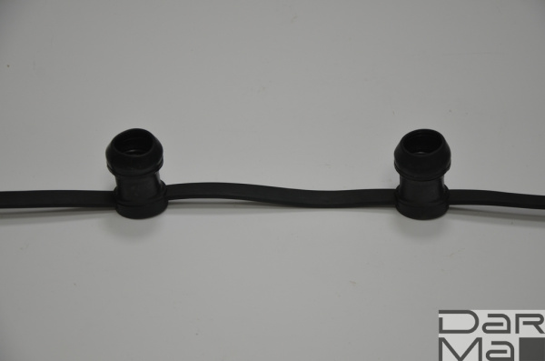 2BLR-250E27-50M-20CM-240V,Белт-лайт 2-х пр. влагозащищ. черный (20СМ между патронами)