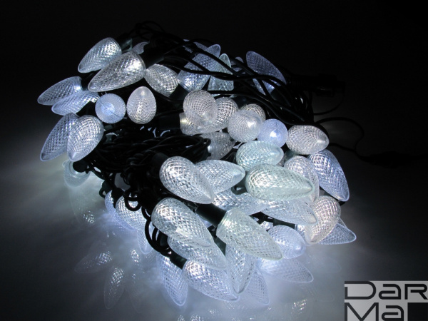 LED-PL-C9-8-G-220V-18-PW  20м, 96 LED, белый(пр.колб.)