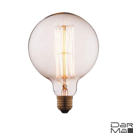 Лампа накаливания E27 40W прозрачная G12540