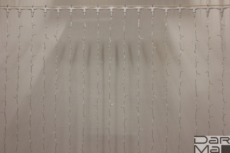 LED- PL-1920-240V-2*1.5M-WW/С-F(CW)  (белые теплые  светодиоды/прозр. пр), FLASH холодный белый 2023