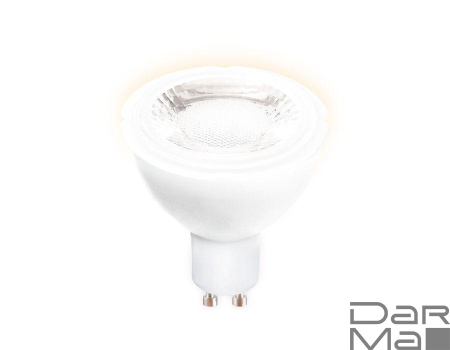 Лампа светодиодная Ambrella light GU10 7W 3000K белая 207863