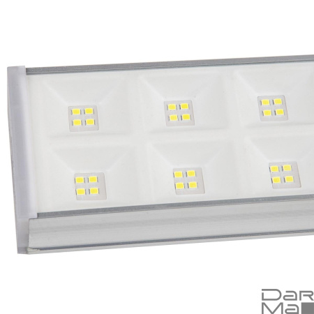 Линейный светодиодный светильник Uniel ULO-FL120C-100W/4000K/K SILVER LINKABLE UL-00010829