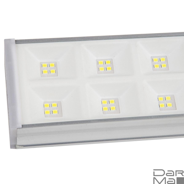 Линейный светодиодный светильник Uniel ULO-FL120C-100W/4000K/K SILVER LINKABLE UL-00010829