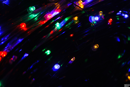 Клип Лайт 100 м Мульти  LED-KLP-333L-100M-12V-S-M