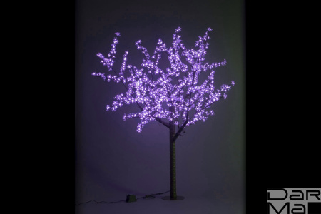 CBL-1.9-972 LED вишня H:1,9m D1,5 м., фиолетовое