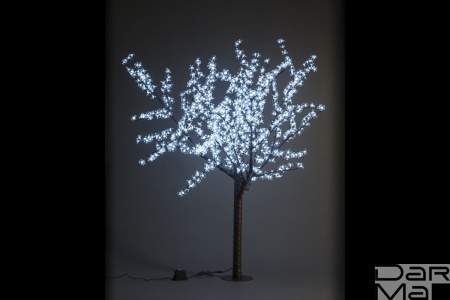 CBL-1.9-972 LED вишня H:1,9m D1,5 м., белое