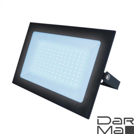 Прожектор светодиодный Uniel ULF-F21-100W/6500K IP65 200-250В Black UL-00007367