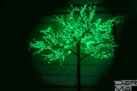 CBL-3.6-2688 Green LED вишня H:3,6m D3,0м зеленое