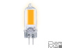 Лампа светодиодная филаментная Ambrella light G4 2,5W 3000K прозрачная 204501