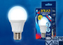 Лампа светодиодная диммируемая Uniel E27 10W 6500K матовая LED-A60 10W/6500K/E27/FR/DIM PLP01WH UL-00004285