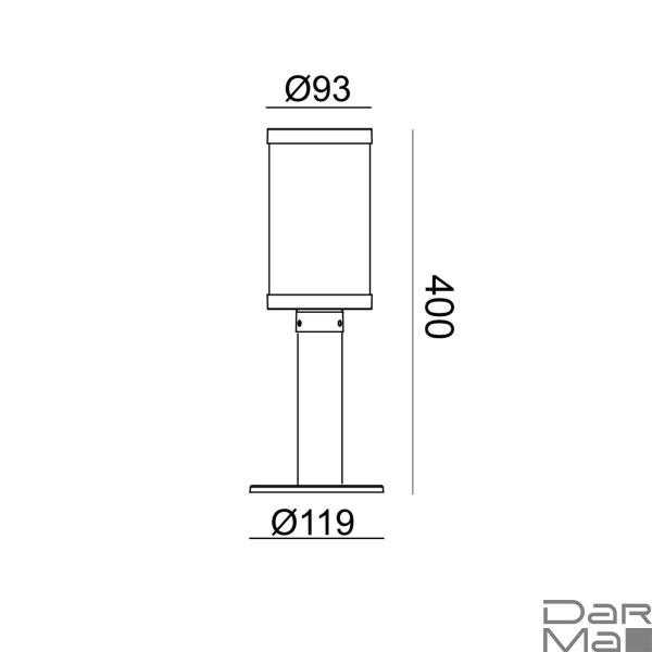 Уличный светильник Escada Urban 30003G/03