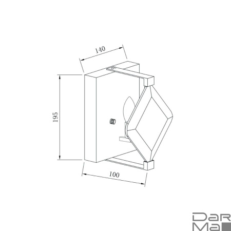 Бра Vele Luce Vittoria VL3053W01