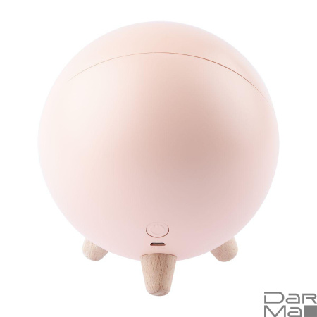 Светильник-ночник ЭРА Хомяк розовый NLED-468-1W-P Б0052816