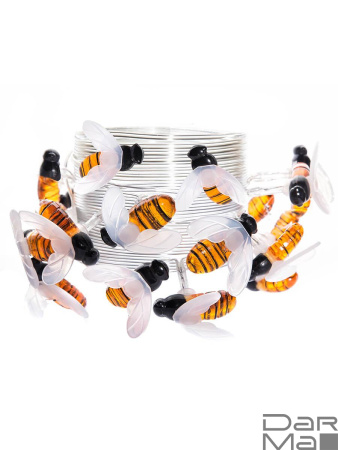 Гирлянда на солнечных батареях 380см разноцветная Uniel Пчелки USL-S-127/PT4000 Bees UL-00004280