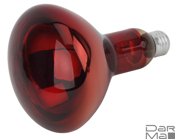 Лампа инфракрасная ЭРА E27 150 Вт для обогрева животных и освещения ИКЗК 230-150 R127 Б0055441