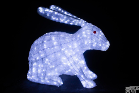 Световая фигура 3D Кролик 3D 106СМ 1600 LED 24V