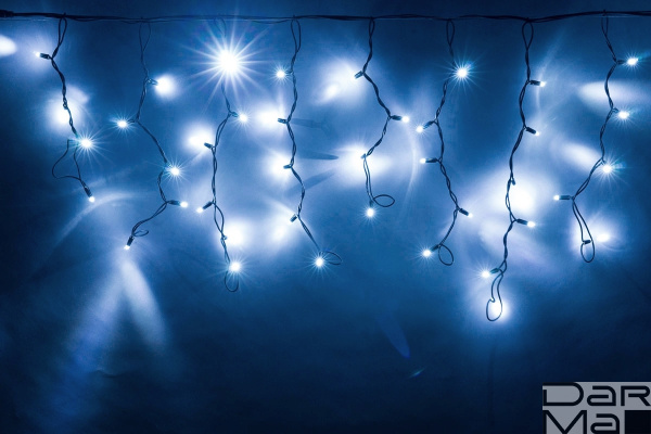 LED-RPLR-160-4.8M-240V-W/BL-F(W) Flash на черном проводе