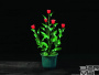 IMD-008 LED Куст розы в горшке,0,6 м., кр.
