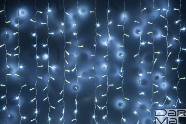 LED- PLRS-1920-240V-2*1,5М-W/WH (белые светодиоды/белый каучуковый пр)