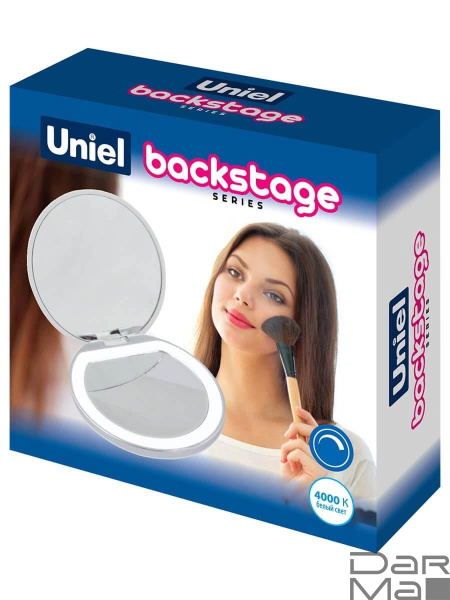 Зеркало с подсветкой Uniel Backstage ULK-F72 DIM/RECH WHITE UL-00007898