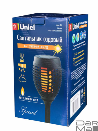 Светильник на солнечных батареях Uniel Фонари USL-S-183/PM490 Small Torch UL-00004281