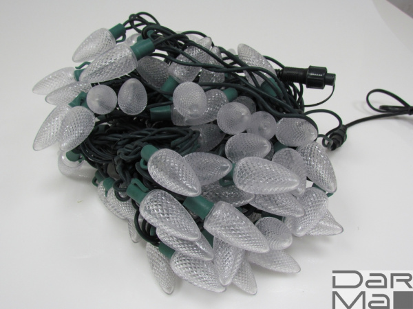 LED-PL-C9-8-G-220V-18-PW  20м, 96 LED, белый(пр.колб.)