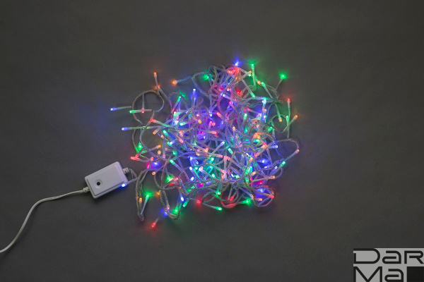 LED-BW-200-20M-240V-S-M, мульти на прозрачн пров