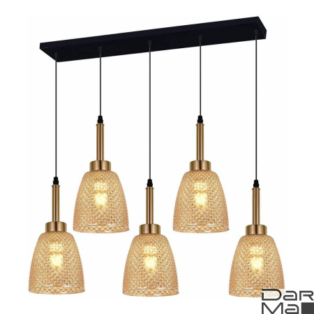 Подвесной светильник Reluce 09011-0.9-05L Amber