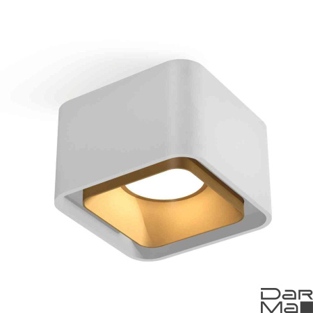 Комплект накладного светильника Ambrella light Techno Spot XS7832004 SWH/SGD белый песок/золото песок (C7832, N7704)