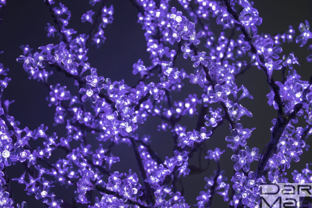 CBL-1.9-972 LED вишня H:1,9m D1,5 м., фиолетовое