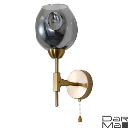 Бра Arte Lamp Yuka Smoky A7759AP-1PB