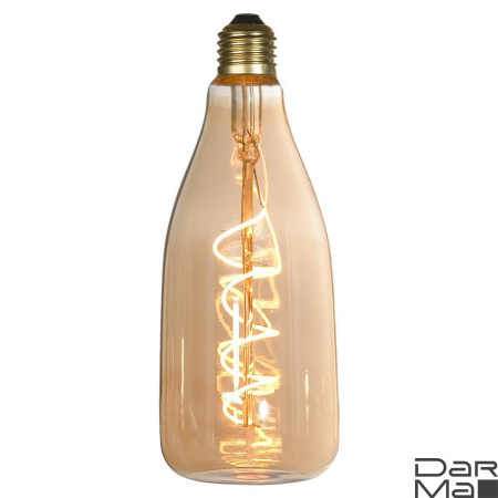 Лампа светодиодная Е27 4W 2200K янтарная GF-L-2103