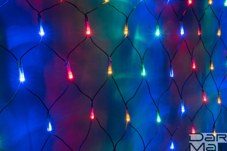 LED-XG-540-2*4M-230V МУЛЬТИ LED на черн с контр