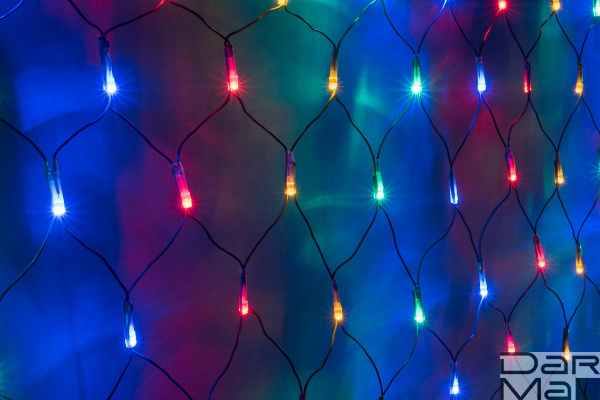 LED-XG-540-2*4M-230V МУЛЬТИ LED на черн с контр