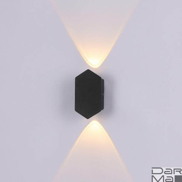 Уличный настенный светодиодный светильник Escada 30004P/03Led