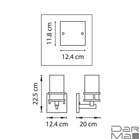 Бра Lightstar Cero 731617