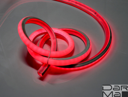 LN-FX-FCB-3528-2W-1.43CM-50M-24V-R проф. 20х20мм, красный, 0,5м (БЕЗ СКИДОК)