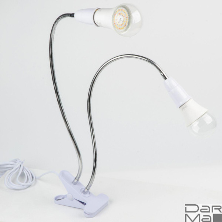 Настольная лампа Uniel ФитоЛето TLI-281 White E27x2 Plant UL-00010305